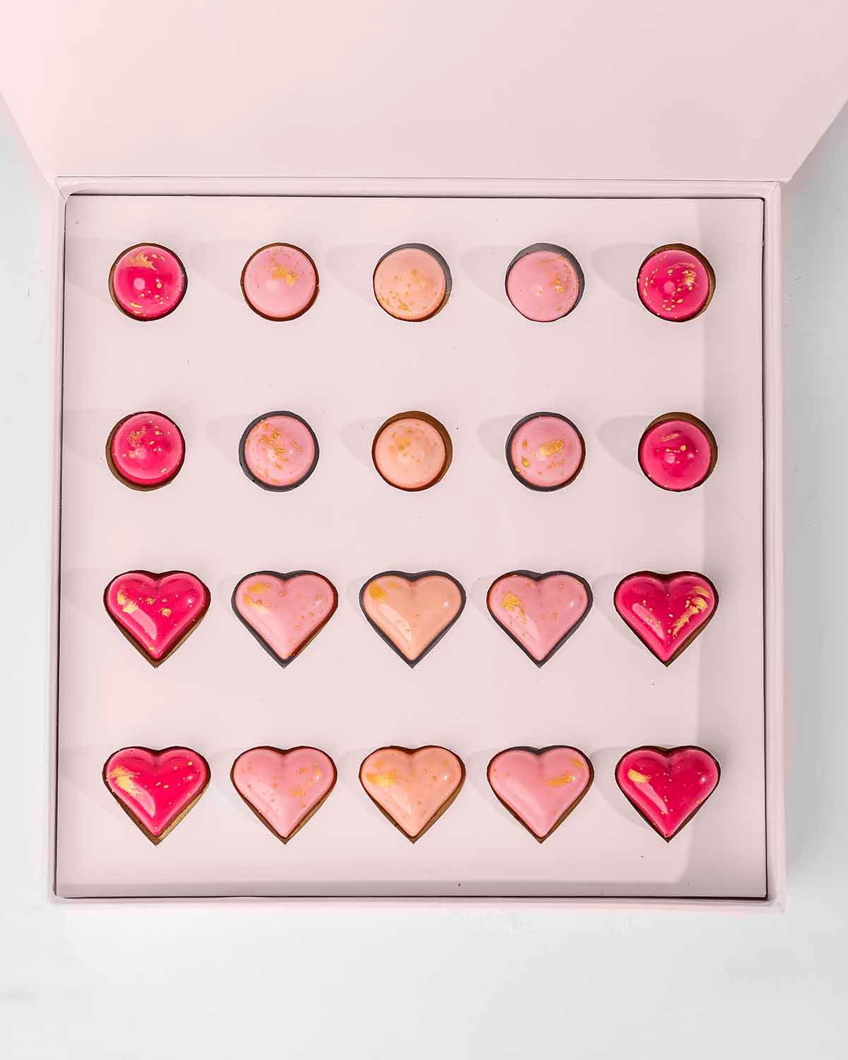 20 Assorted Hearts and Bonbon by NJD