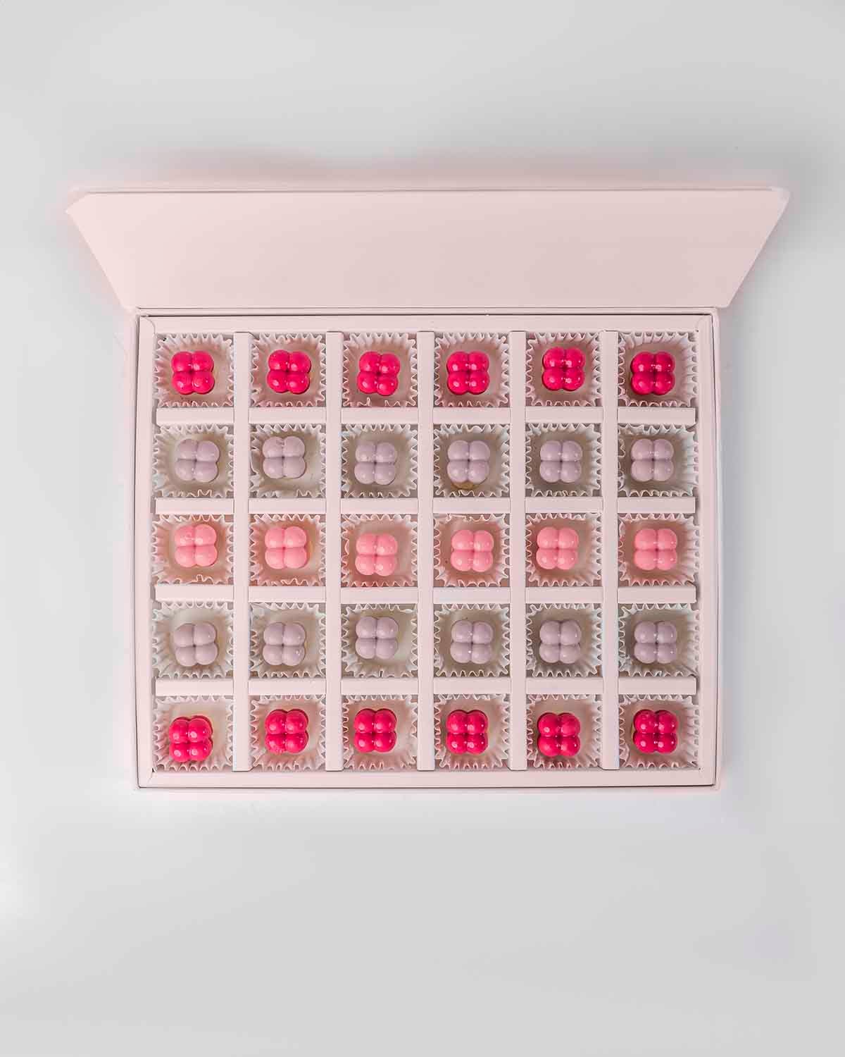 30 Assorted Ombre Chocolates by NJD