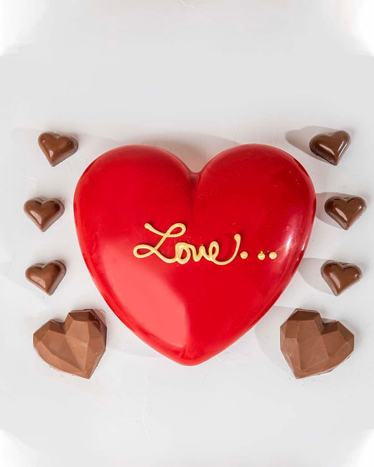 Valentines Special Large and Small Assorted Hearts by NJD