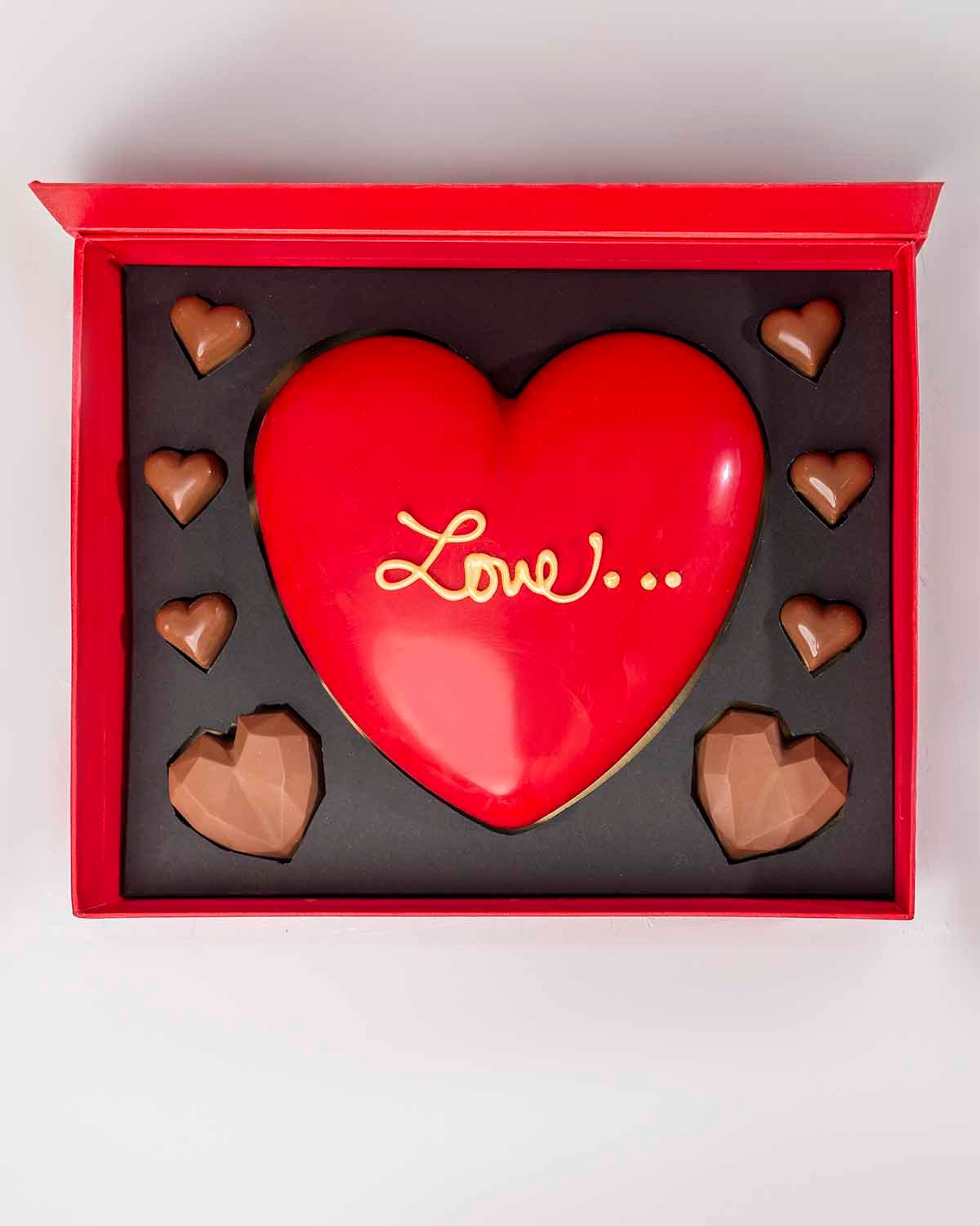 Valentines Special Large and Small Assorted Hearts by NJD