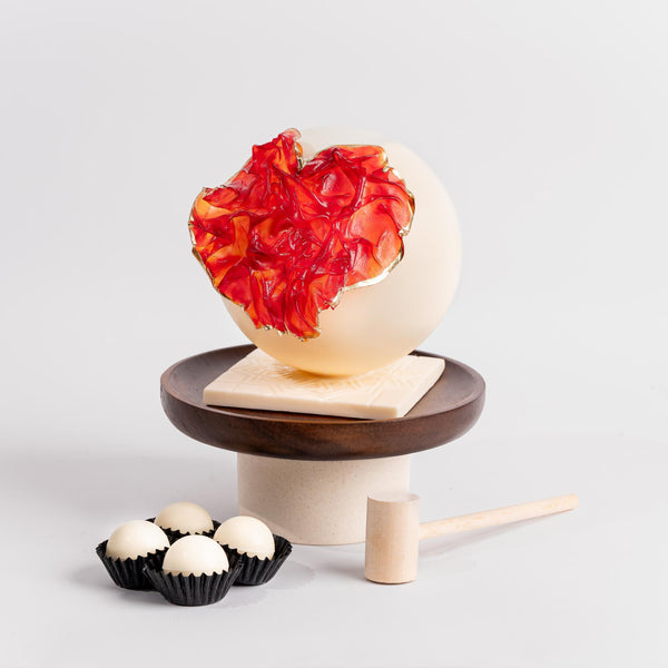 Artisan Chocolate Smash Red Heart Gift