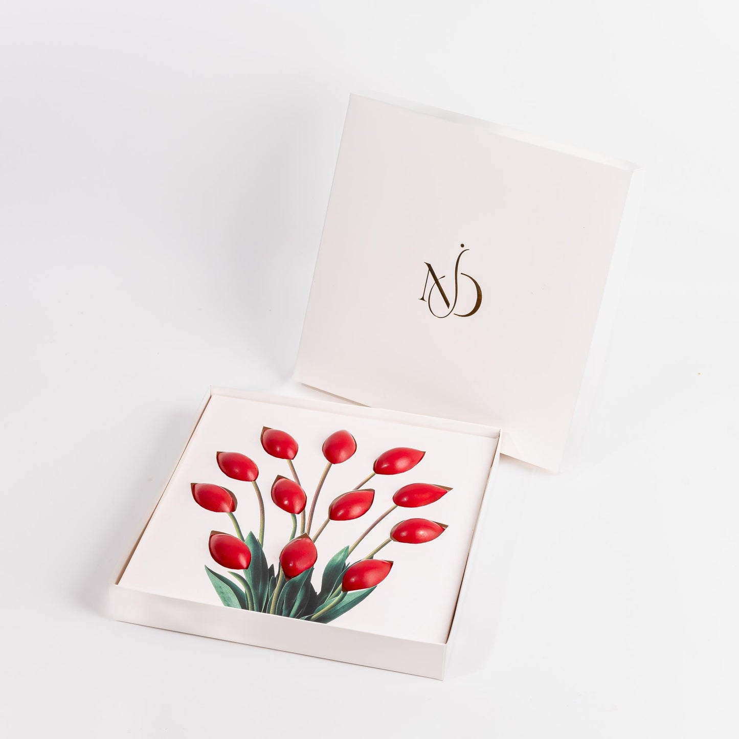 Tulip Pralines and Ganache 12pc Gift Box