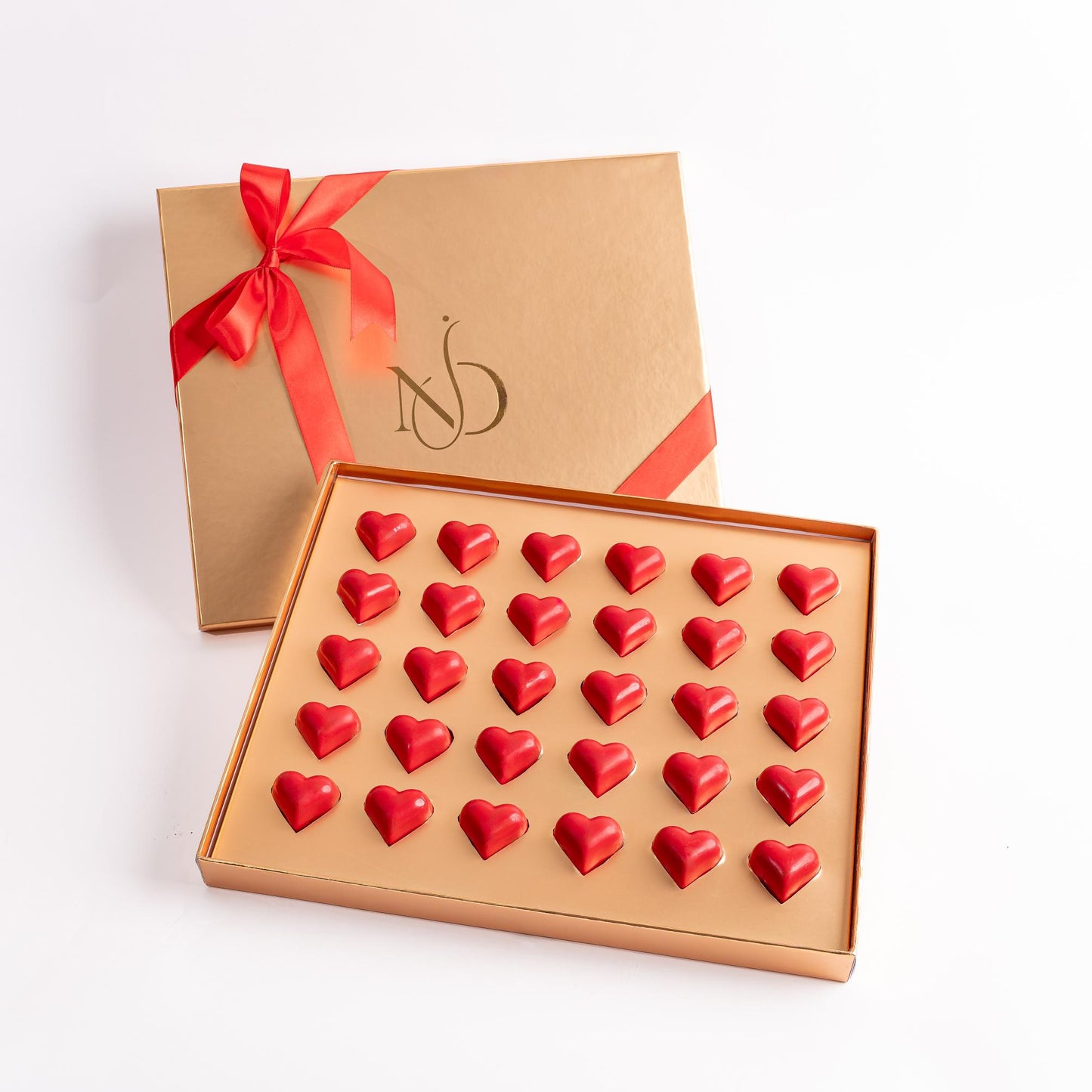 Ruby Heart Luxury Chocolates 30pc Gift Box