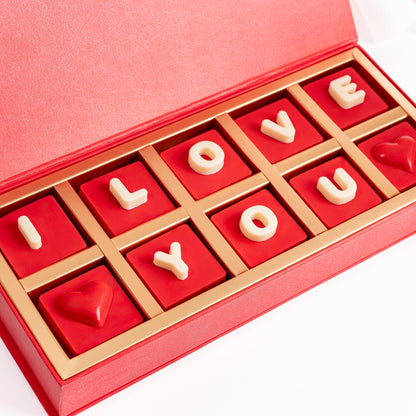 "I Love You" Heart Necklace Gift Bundle