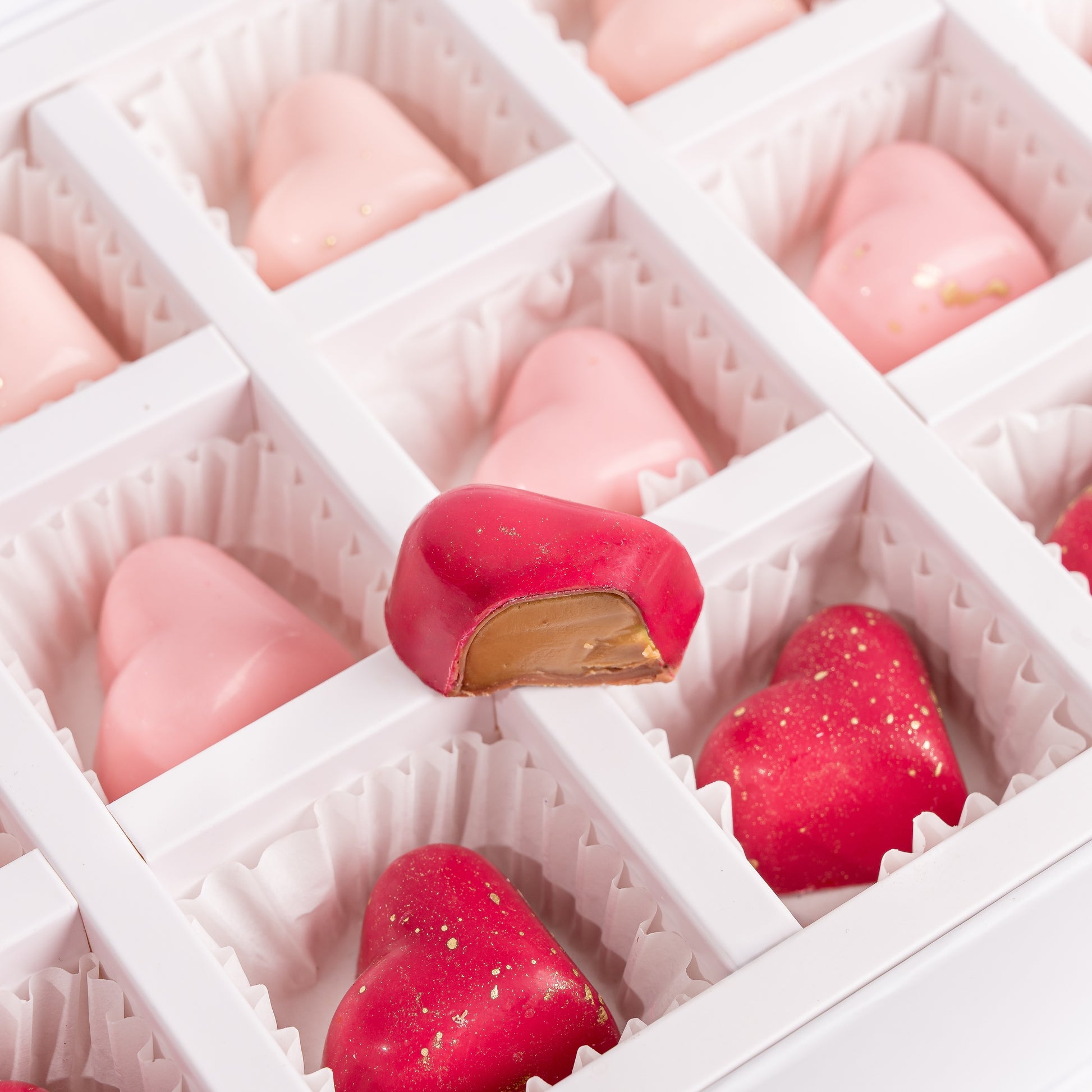 Assorted Hearts and Necklace Luxury Chocolate Gift Set