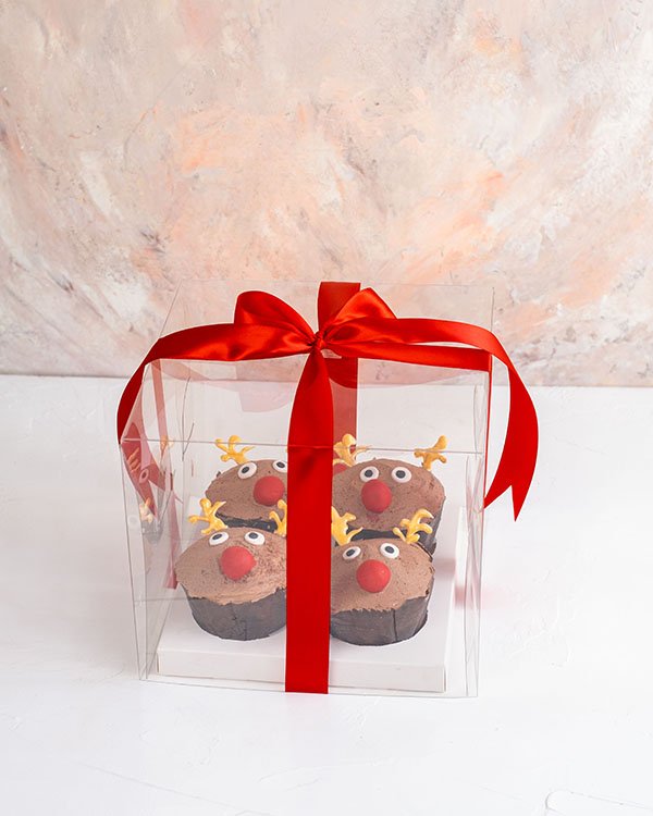 Reindeer Cupcakes by NJD