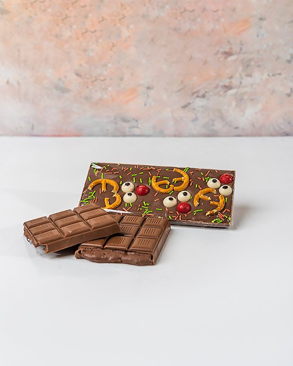 Reindeer Chocolate Bar by NJD