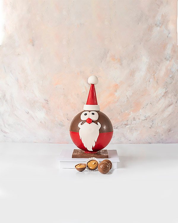 3D Chocolate Pinata Santa  by NJD