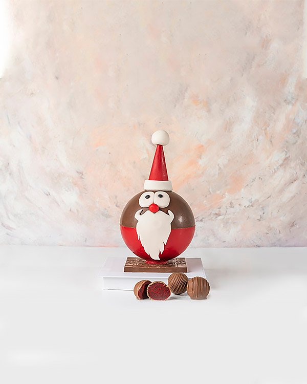 3D Chocolate Pinata Santa  by NJD