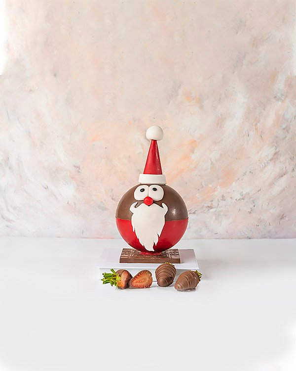 3D Chocolate Pinata Santa  by NJD