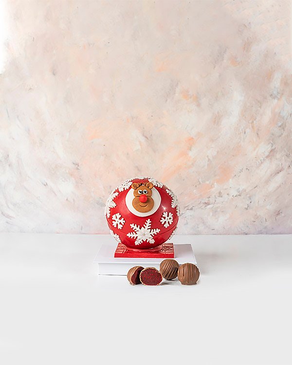 Bauble with Reindeer by NJD