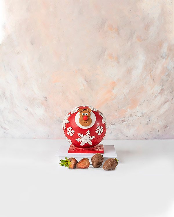 Bauble with Reindeer by NJD