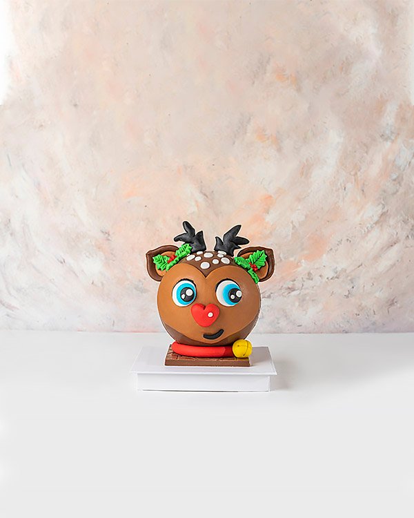 Pinata 3D Chocolate Reindeer by NJD