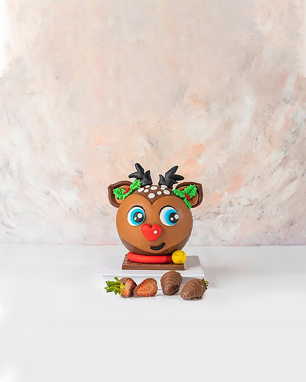 Pinata 3D Chocolate Reindeer by NJD