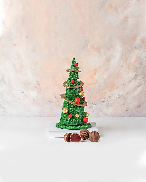 Green Chocolate Christmas Tree by NJD
