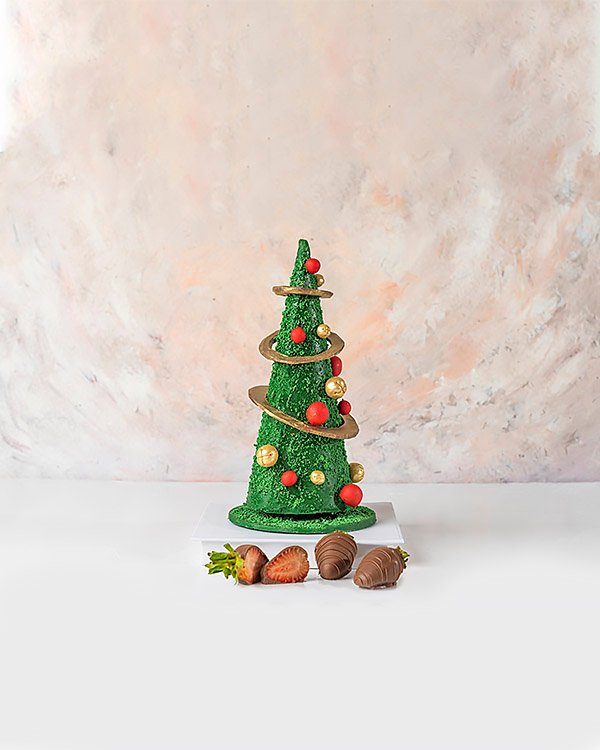 Green Chocolate Christmas Tree by NJD