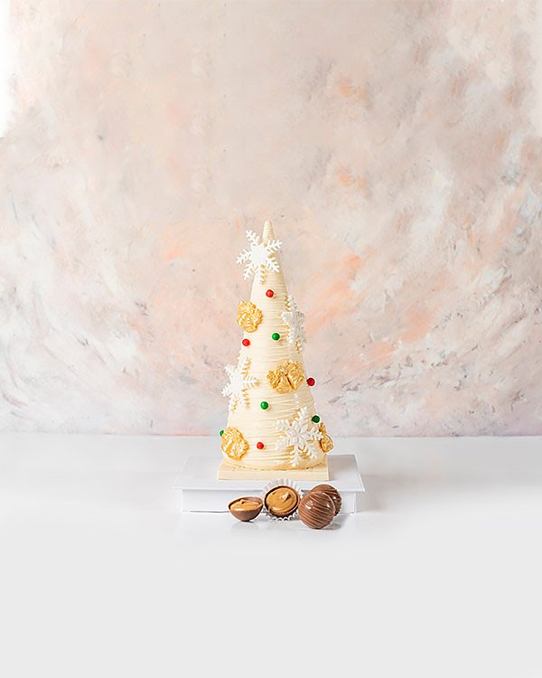 White Christmas Tree By NJD