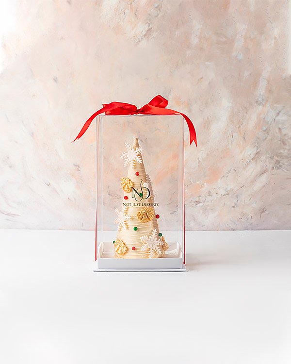 White Christmas Tree By NJD