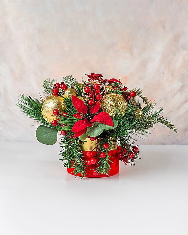 Christmas Hamper Arrangement by NJD