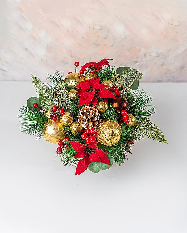Christmas Hamper Arrangement by NJD
