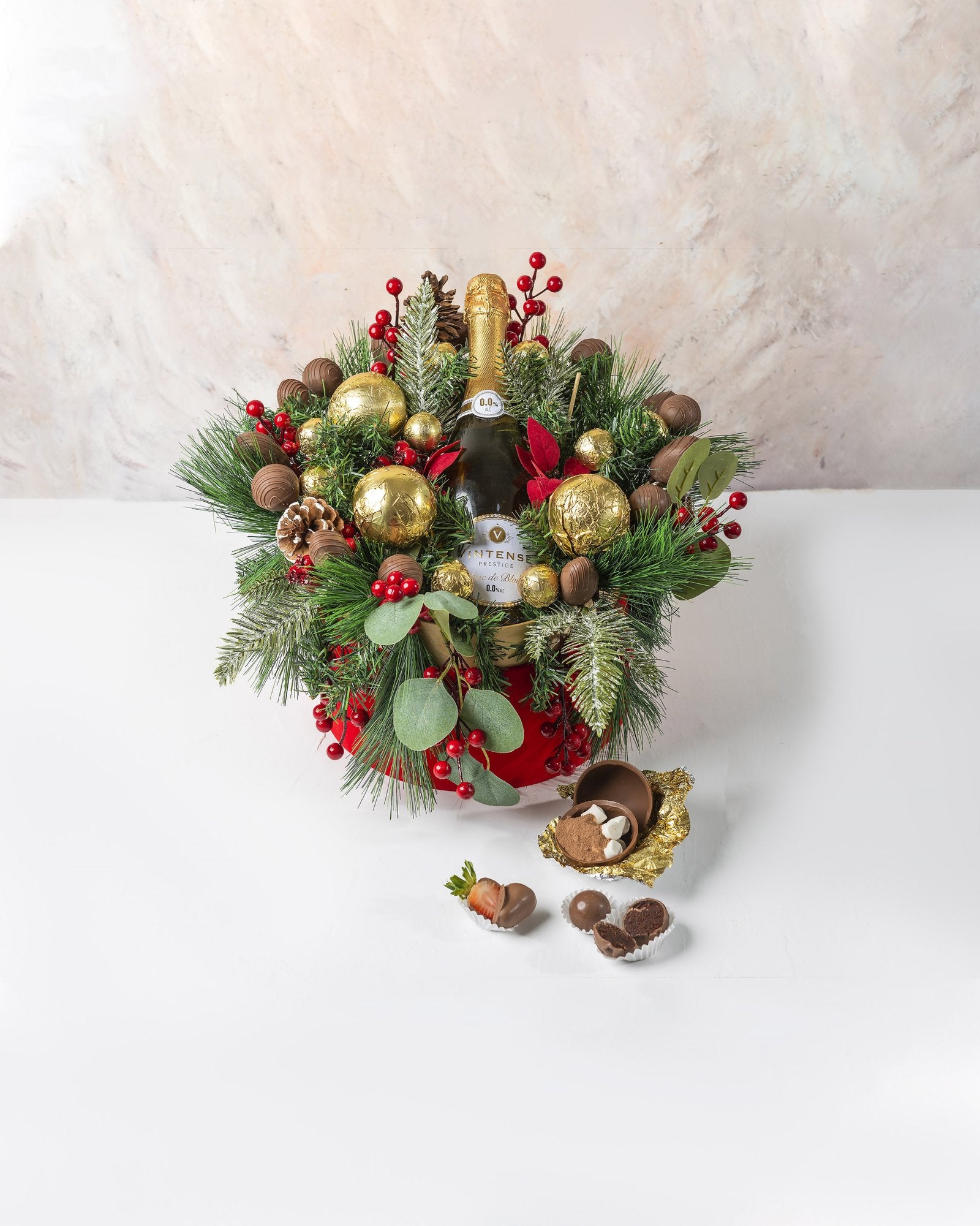 Wine Assorted Christmas Hamper  by NJD