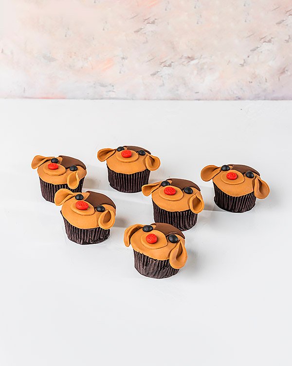 Cute Reindeer Cupcakes  by NJD
