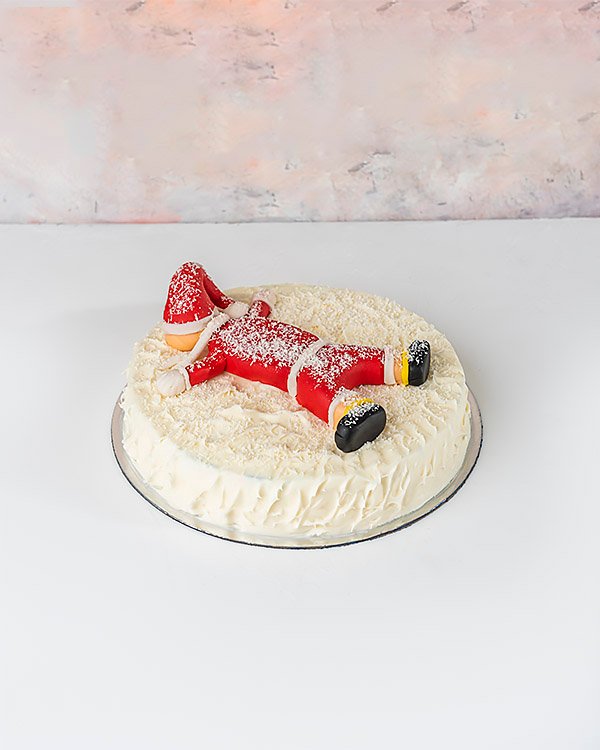 Sleeping Santa by NJD
