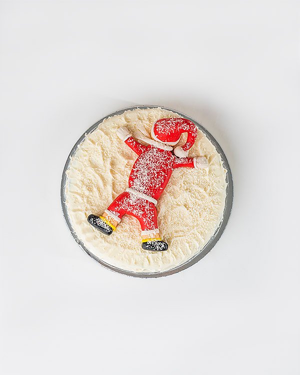 Sleeping Santa by NJD