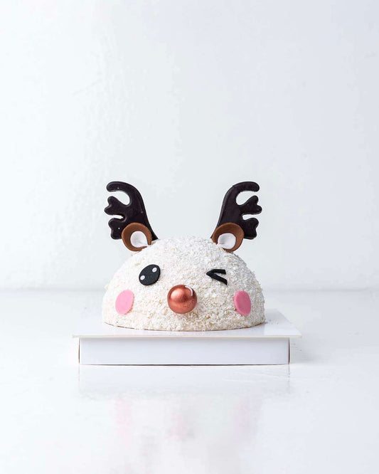White Reindeer Smash Chocolate