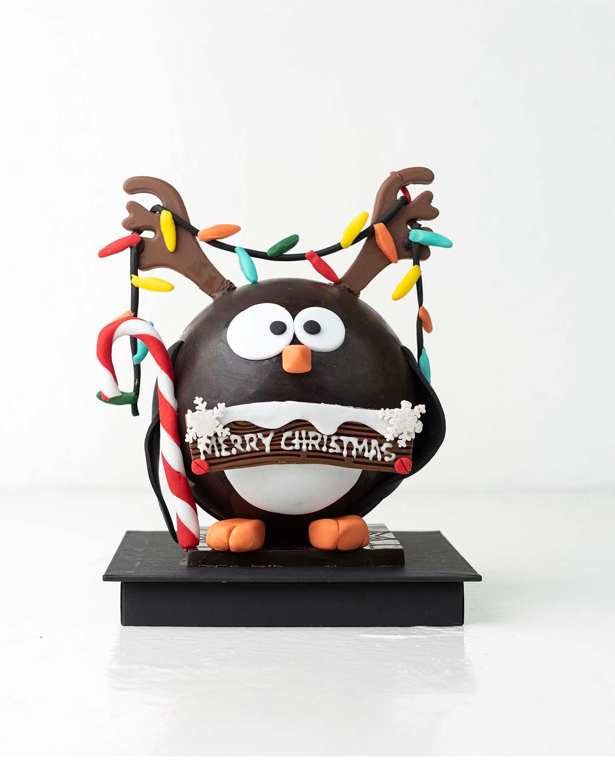 Penguin with Ribbons