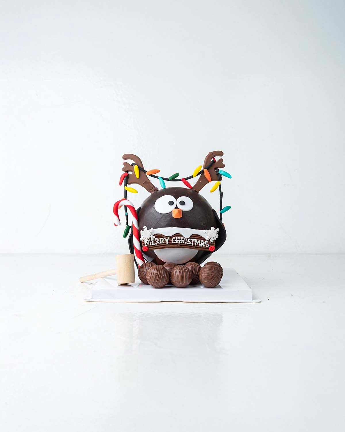 Penguin with Ribbons