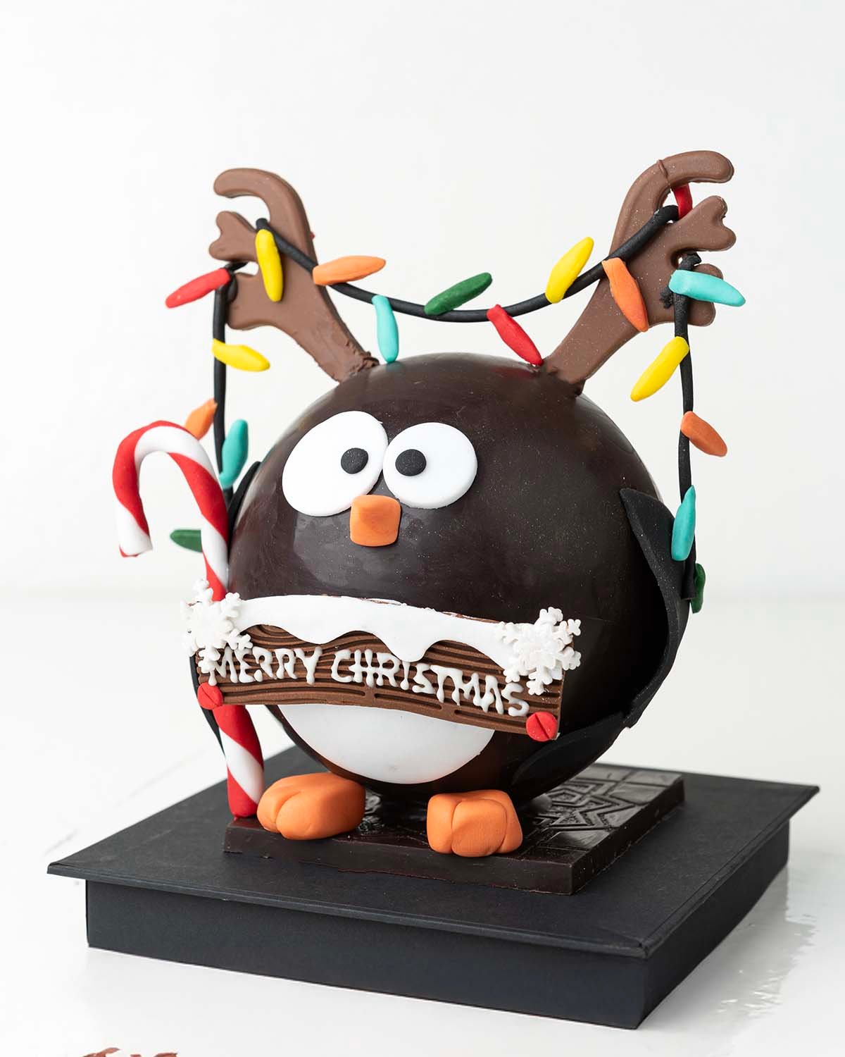Penguin with Ribbons