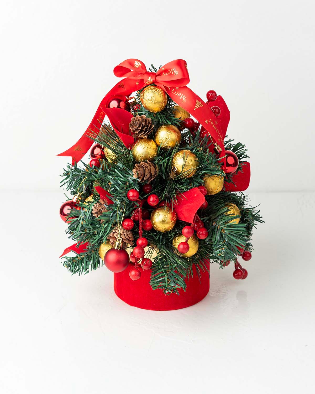 Christmas tree with Edible Baubles