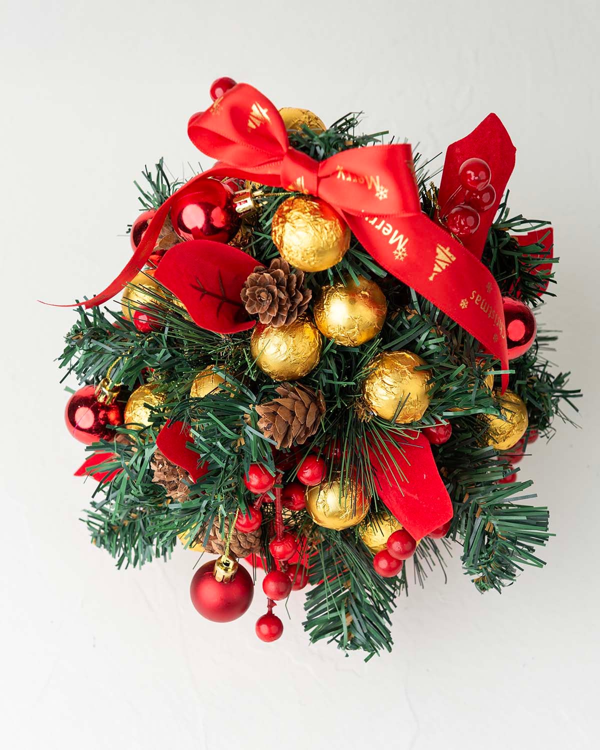Christmas tree with Edible Baubles