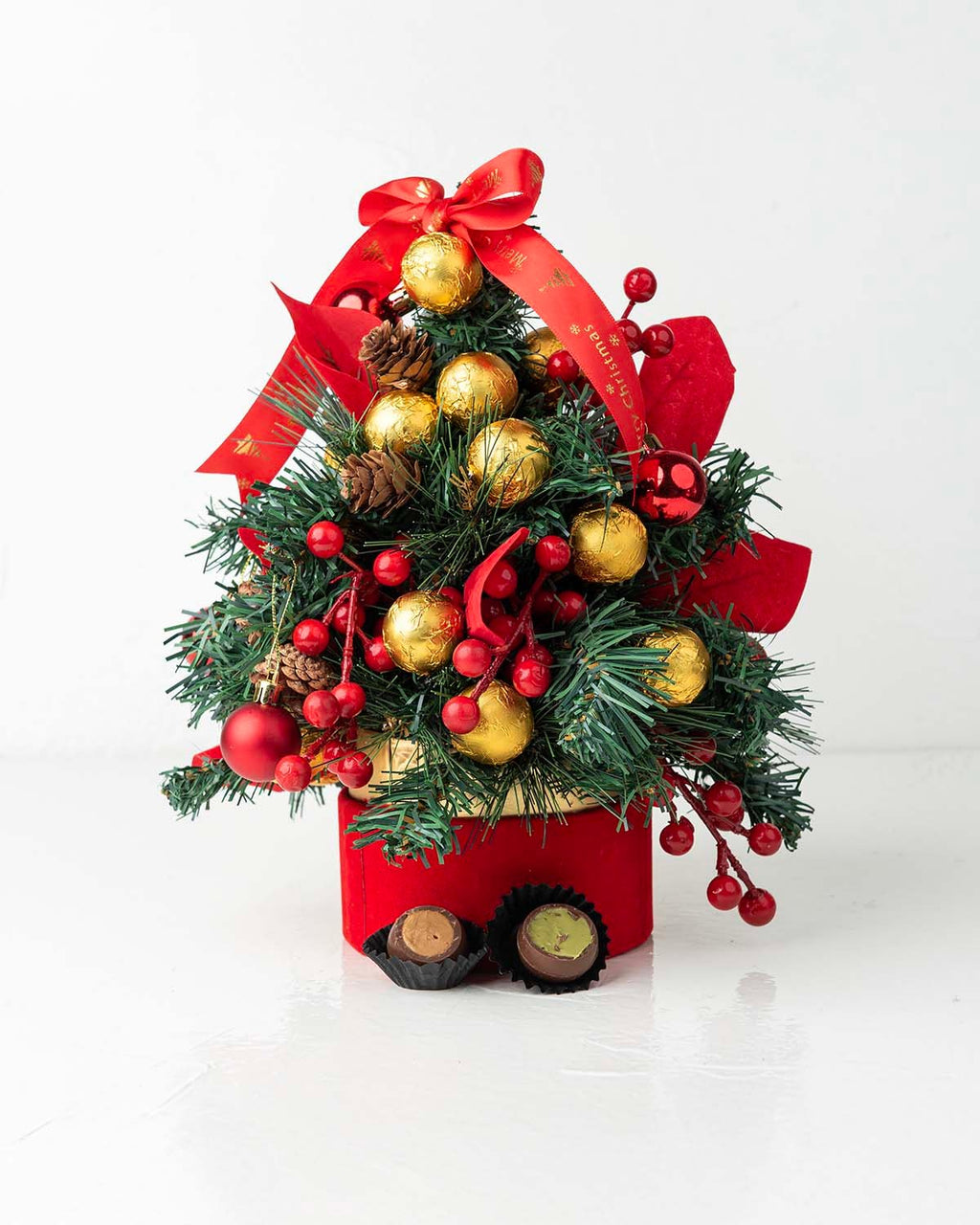 Christmas tree with Edible Baubles