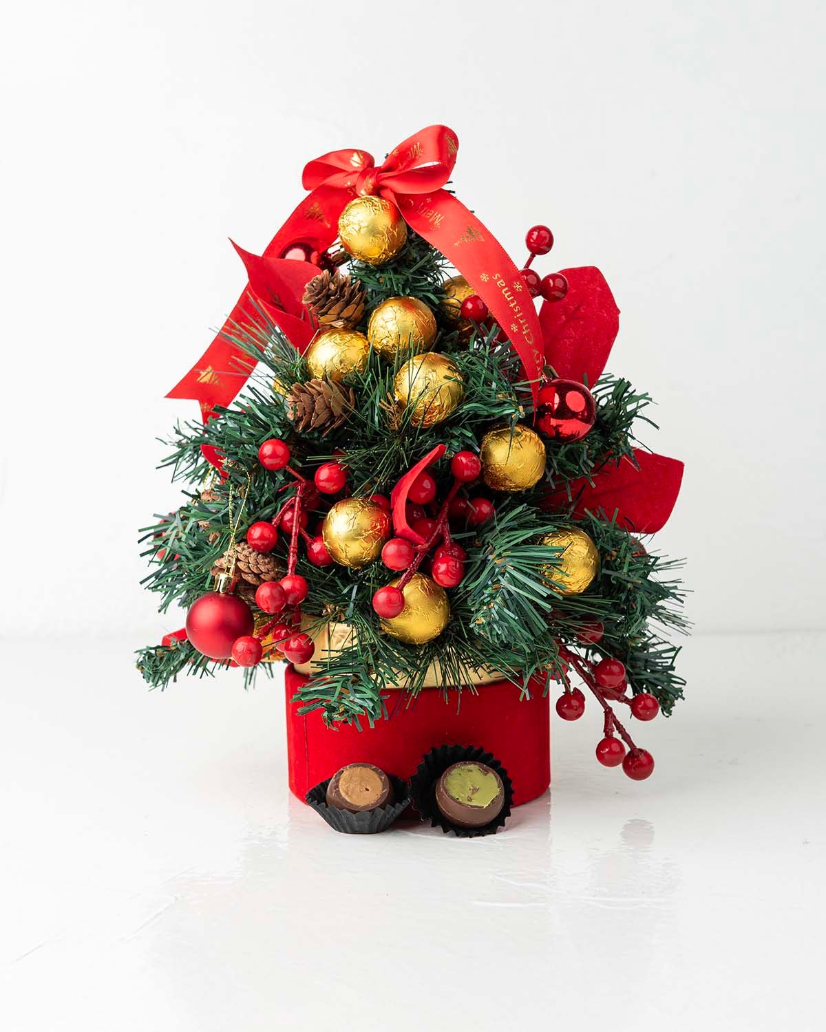 Christmas tree with Edible Baubles