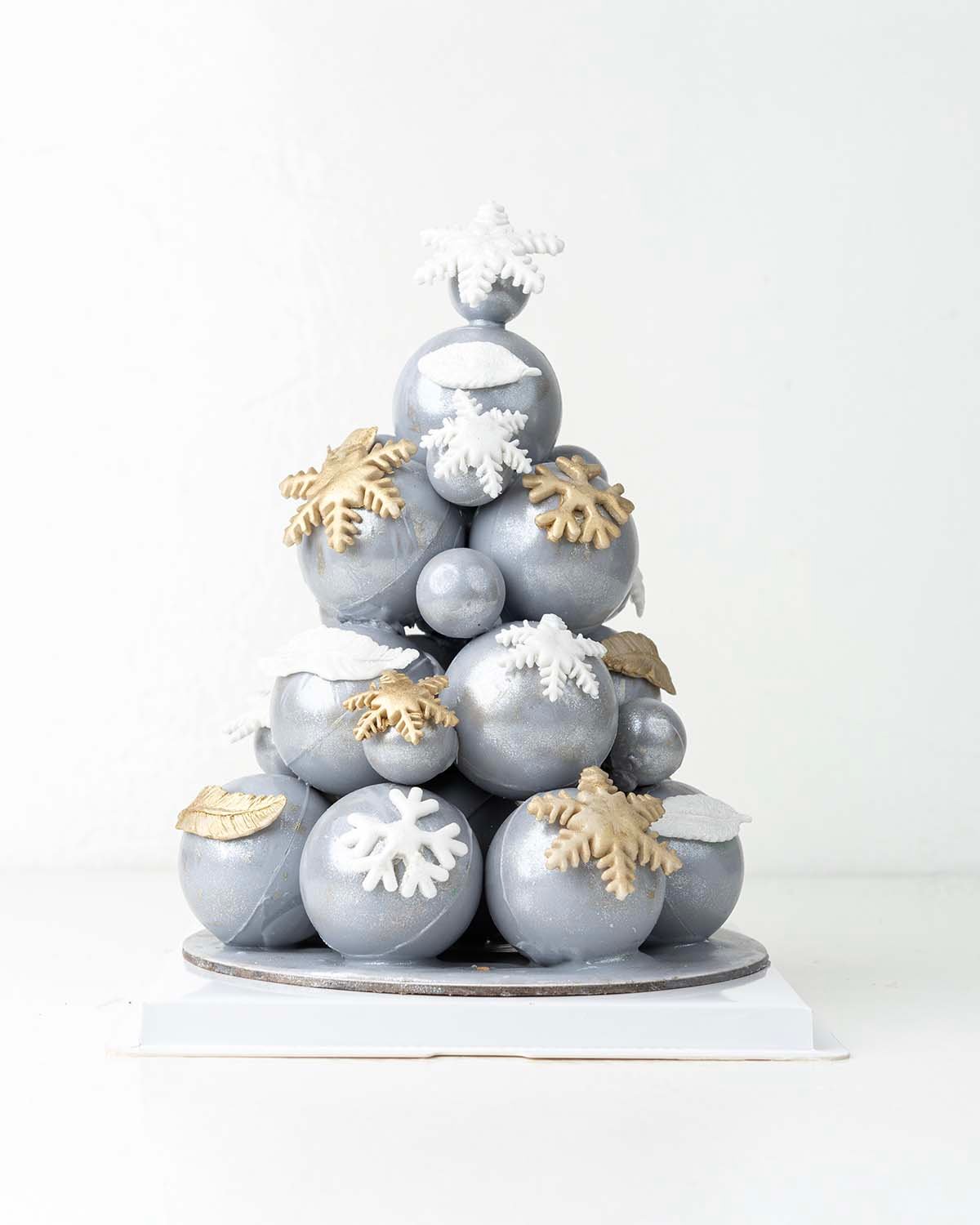 Small and Large Chocolate Bauble Tree