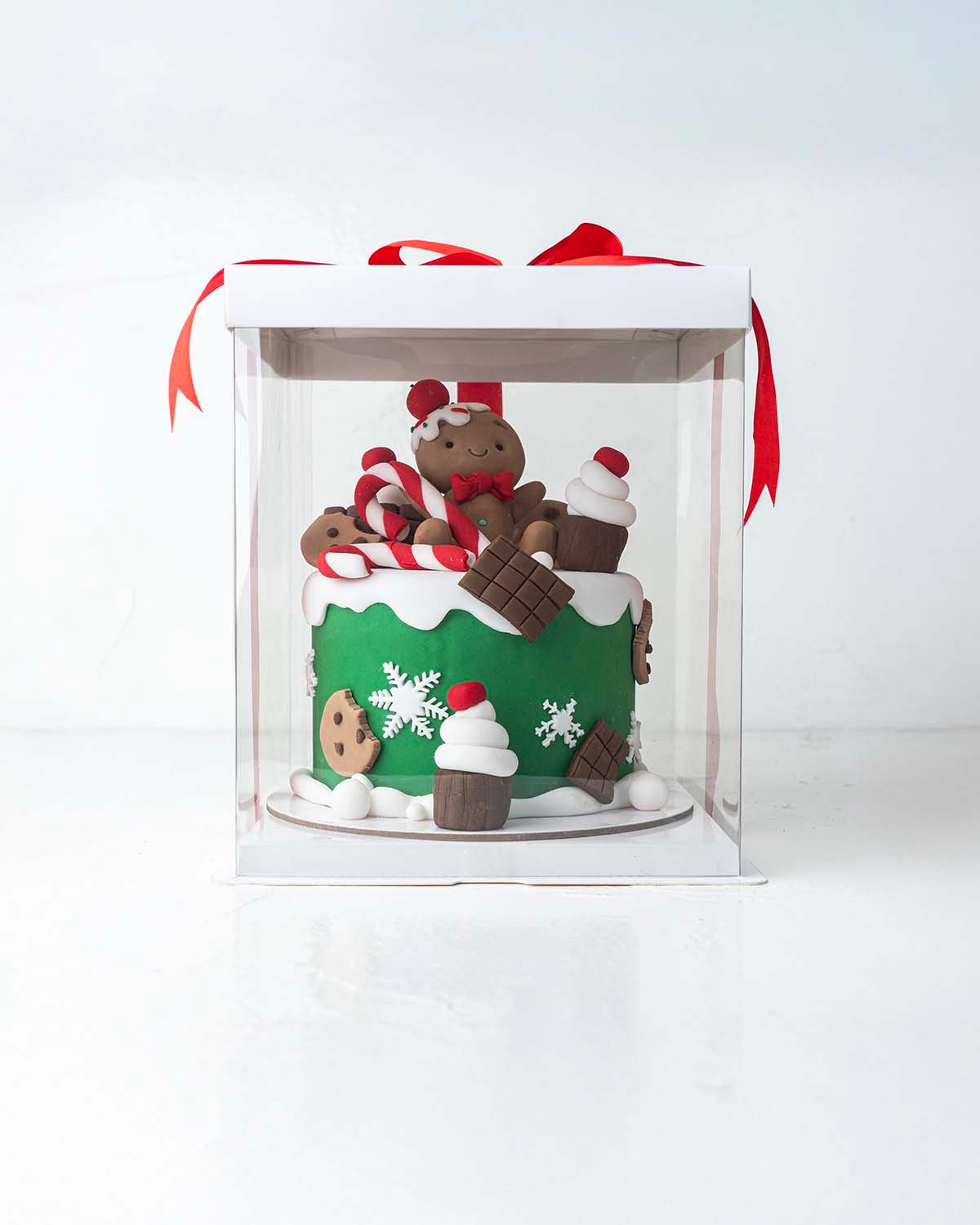 Gingerbread man cake