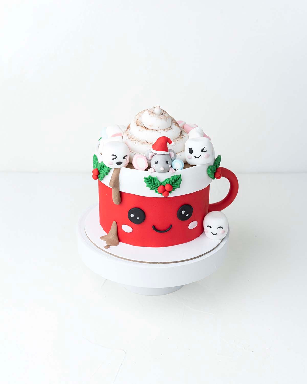 Hot Chocolate theme cake