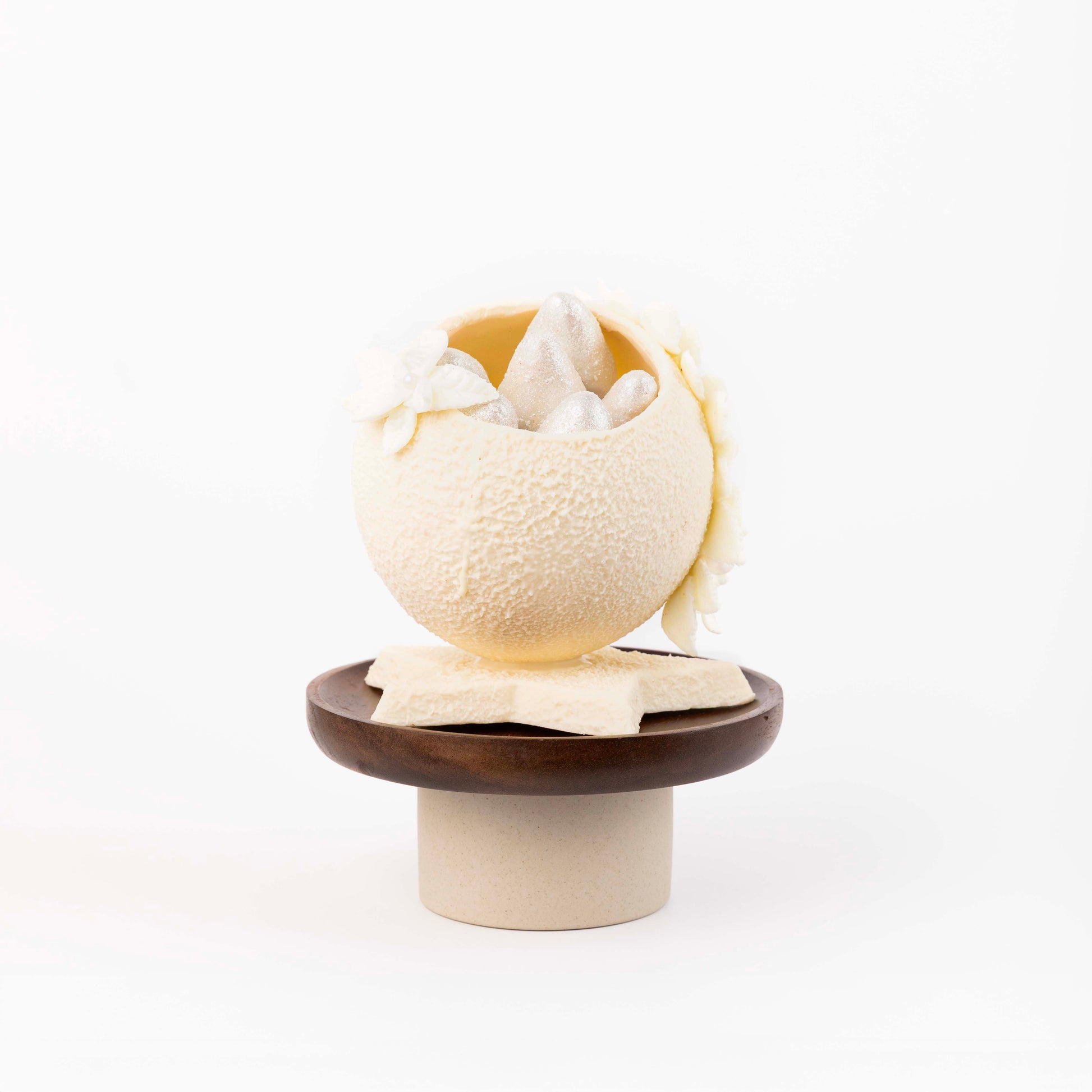 White Chocolate Star Bowl