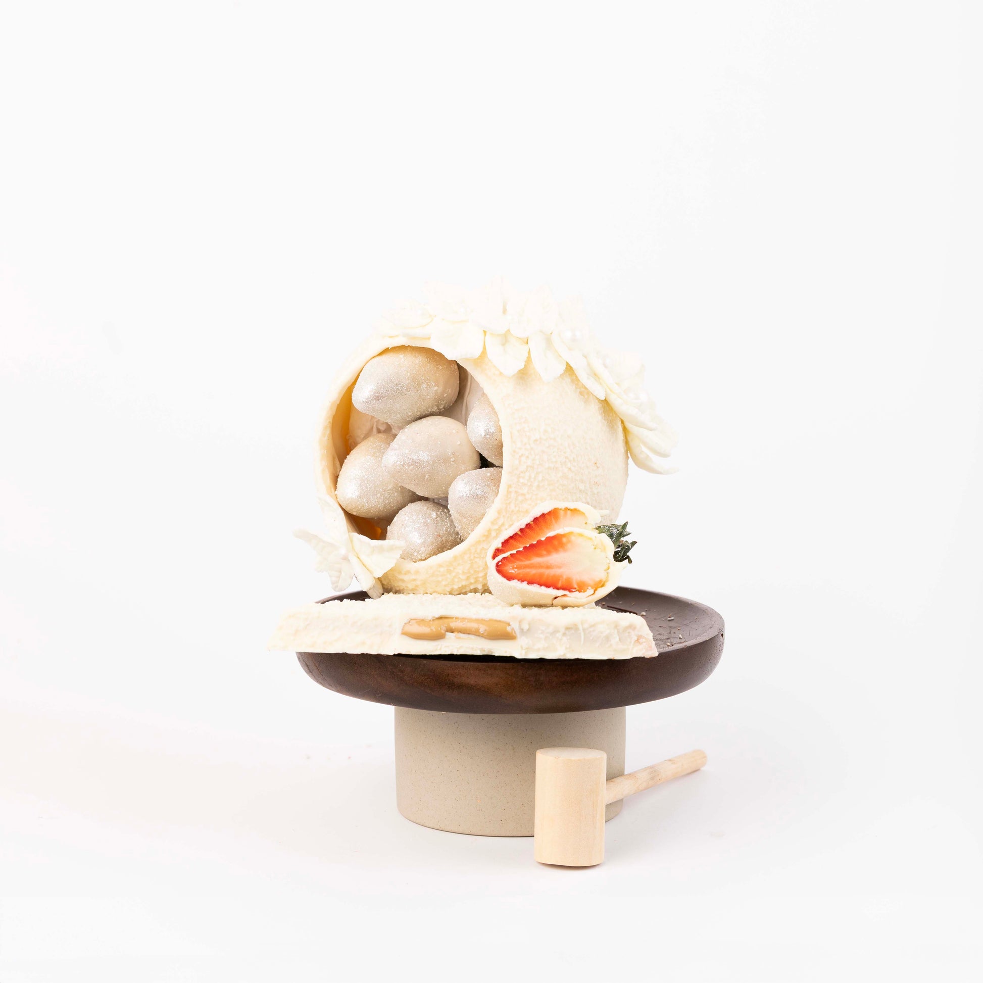 White Chocolate Star Bowl