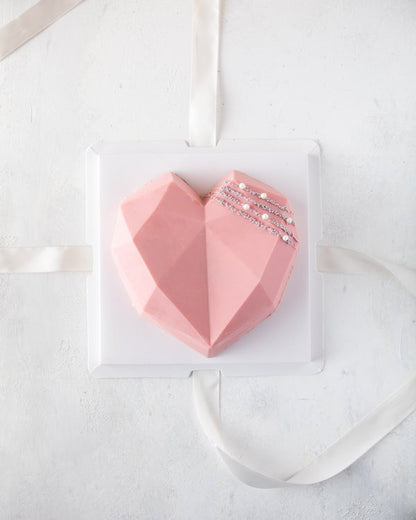 3D Diamond Heart