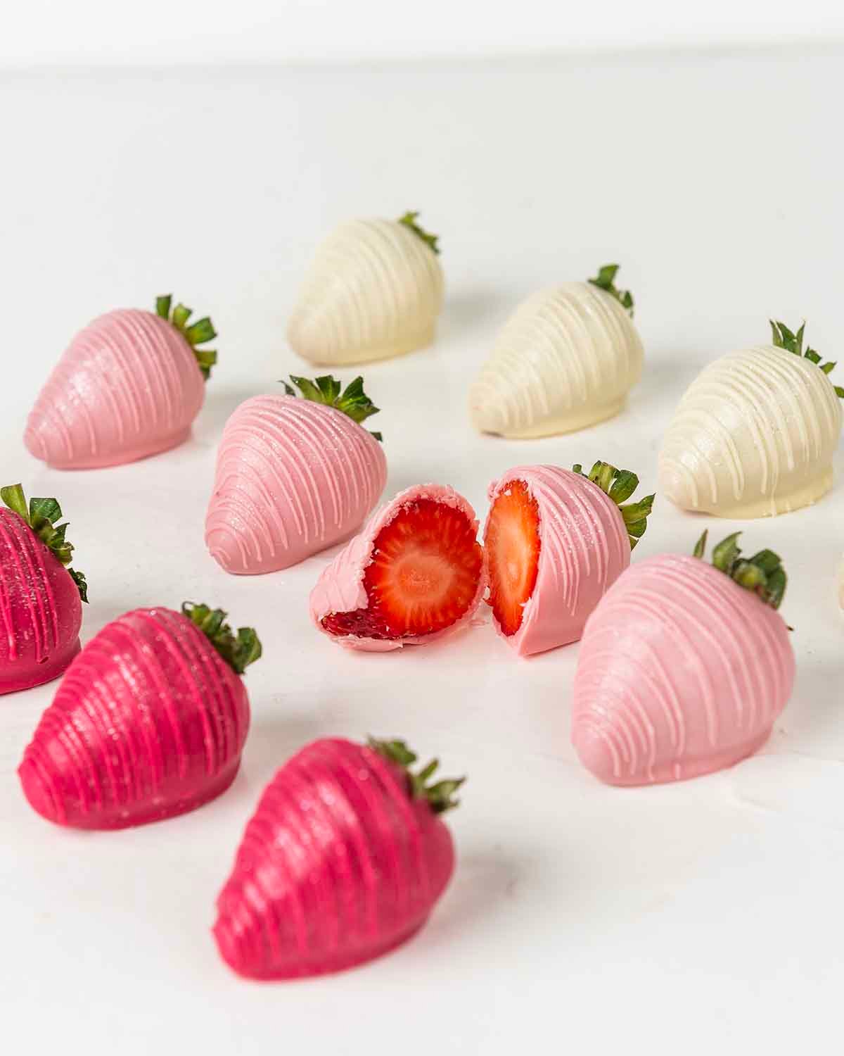 12 Ombre Strawberries by NJD