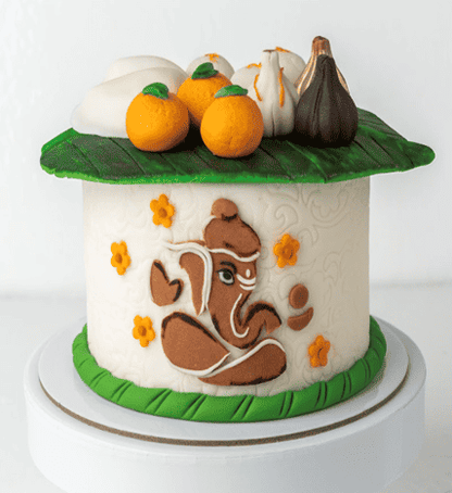 Ganpathi Meethai Theme Cake by NJD