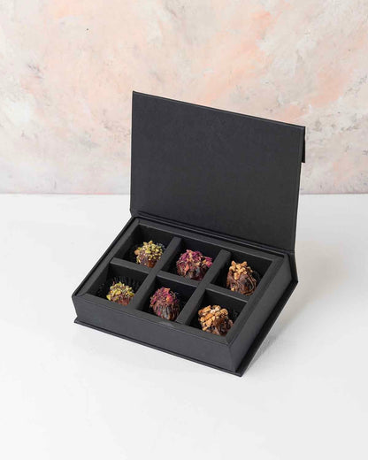 Assorted Chocolate Dates 6pcs Gift Box