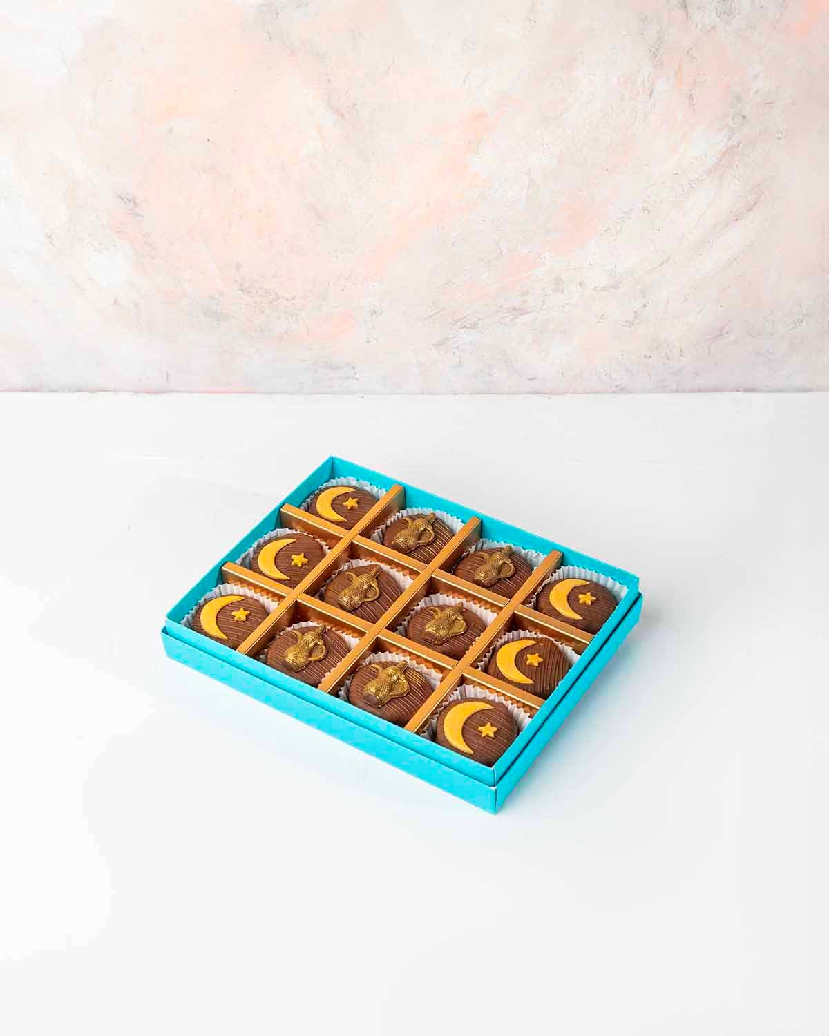 Ramadan Theme Chocolate covered Cake bites  by NJD