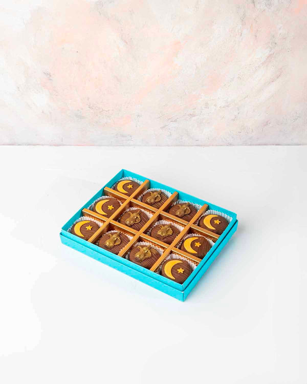 Ramadan Theme Chocolate covered Cake bites  by NJD