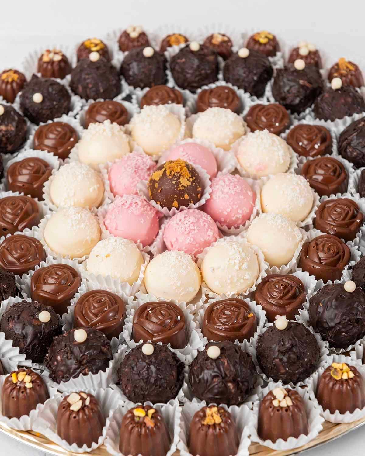 Luxury Dates and Chocolates Gift Arrangement
