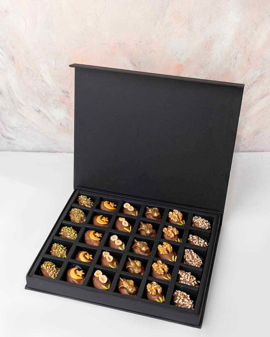Designer Chocolate Dates 30pcs Gift Box