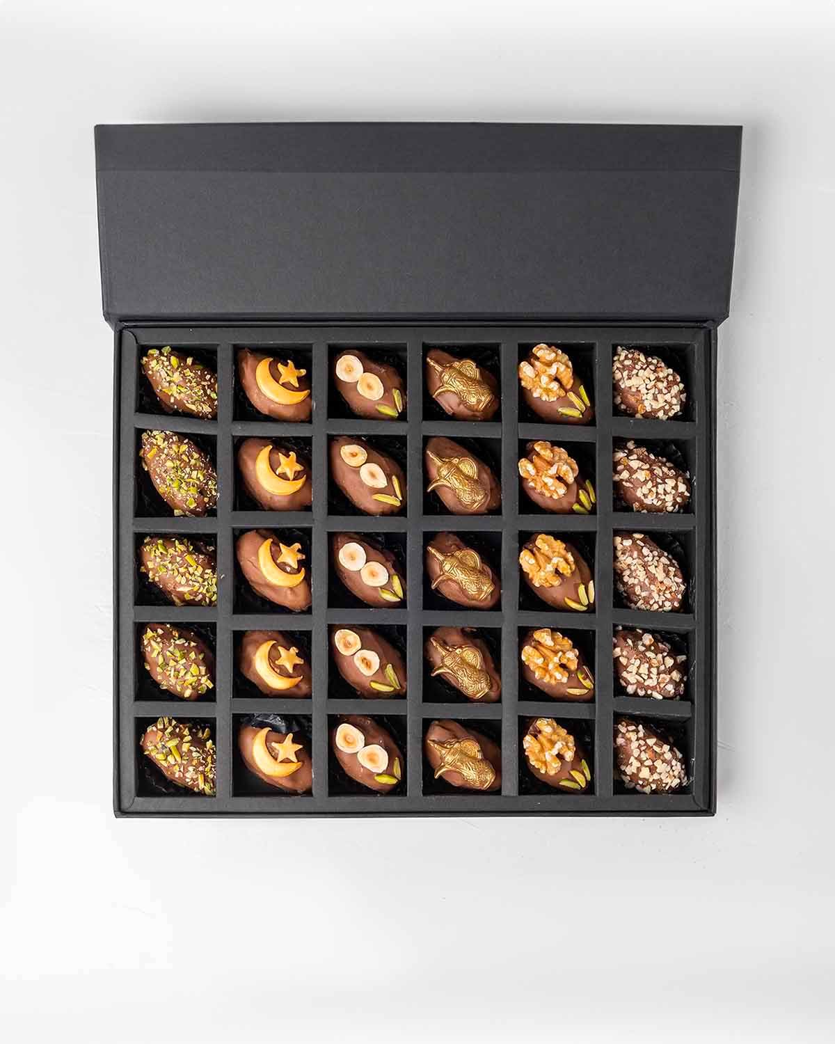 Designer Chocolate Dates 30pcs Gift Box